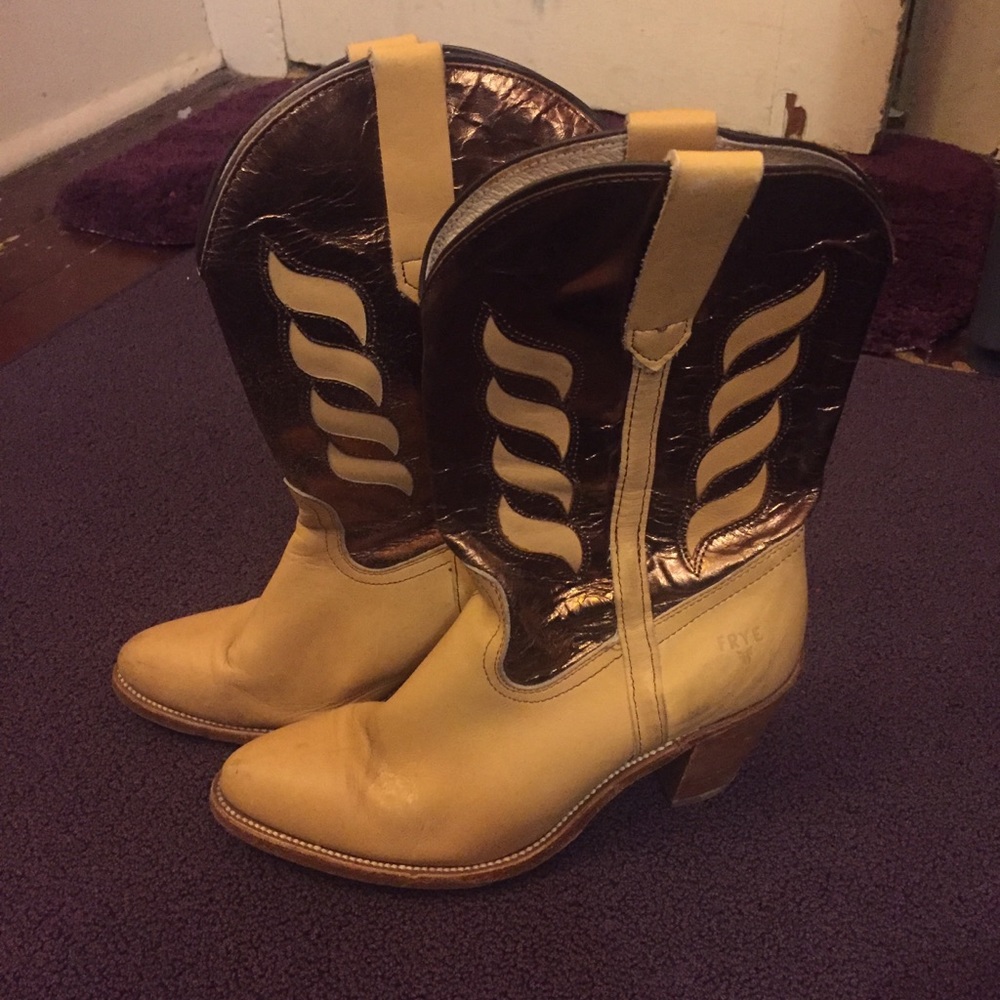 Frye Cowgirl Heeled Boots
